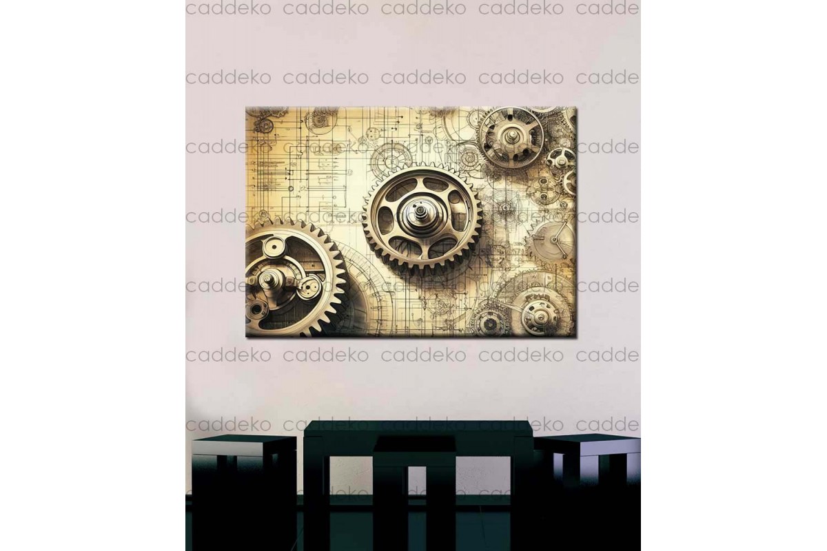 Mimarlık Ofisi Dekorasyonu İçin Kanvas Tablo dkmr316 Mimarlık Ofisi Dekorasyonu İçin Kanvas Tablo dkmr316