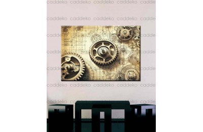 Mimarlık Ofisi Dekorasyonu İçin Kanvas Tablo dkmr316