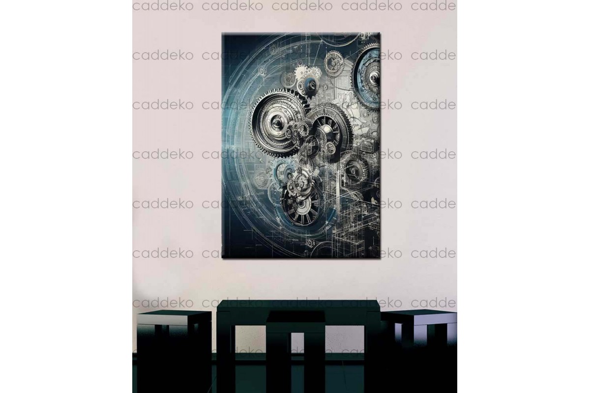 Mimarlık Ofisi Dekorasyonu İçin Kanvas Tablo dkmr318 Mimarlık Ofisi Dekorasyonu İçin Kanvas Tablo dkmr318