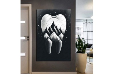 Ağız ve Diş Sağlığı Diş Tablosu Diş Hastanesi Dekorasyon Alp Dağları dsc522