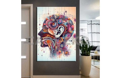 Hastane Tablosu, Hastane Dekorasyonu, Sağlık Tabloları hst126