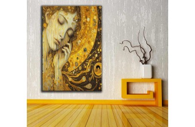 Guistav Klimt Freya'nın Gözyaşları Yeni ve Modern Yorum dkmr273