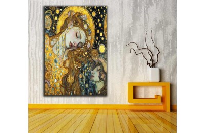 Guistav Klimt Freya'nın Gözyaşları Yeni ve Modern Yorum dkmr275