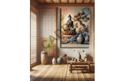 Buddha Feng Shui Buda Kanvas Tablo fngs24