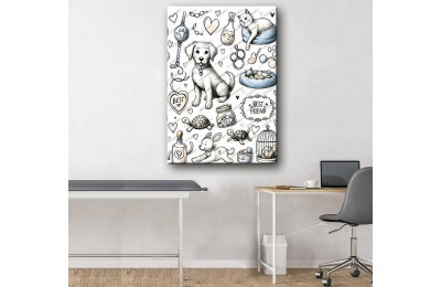 Evcil, Can Dostlar ve VeterinerTablosu Can Dostlar vtr46